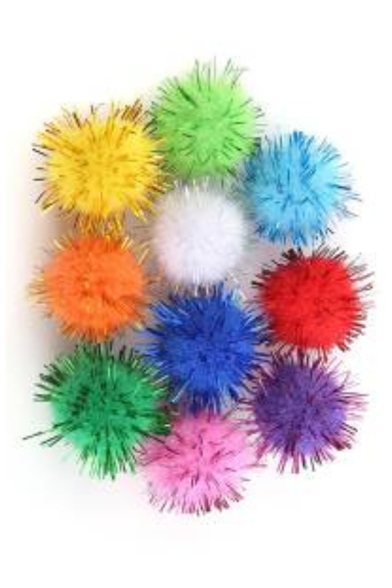 Cat glitter balls deals